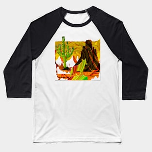 coyote and the cactus Baseball T-Shirt